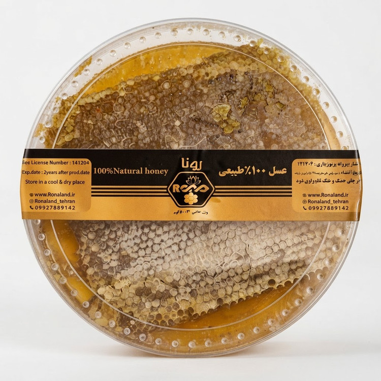 عسل موم دار گون رونا